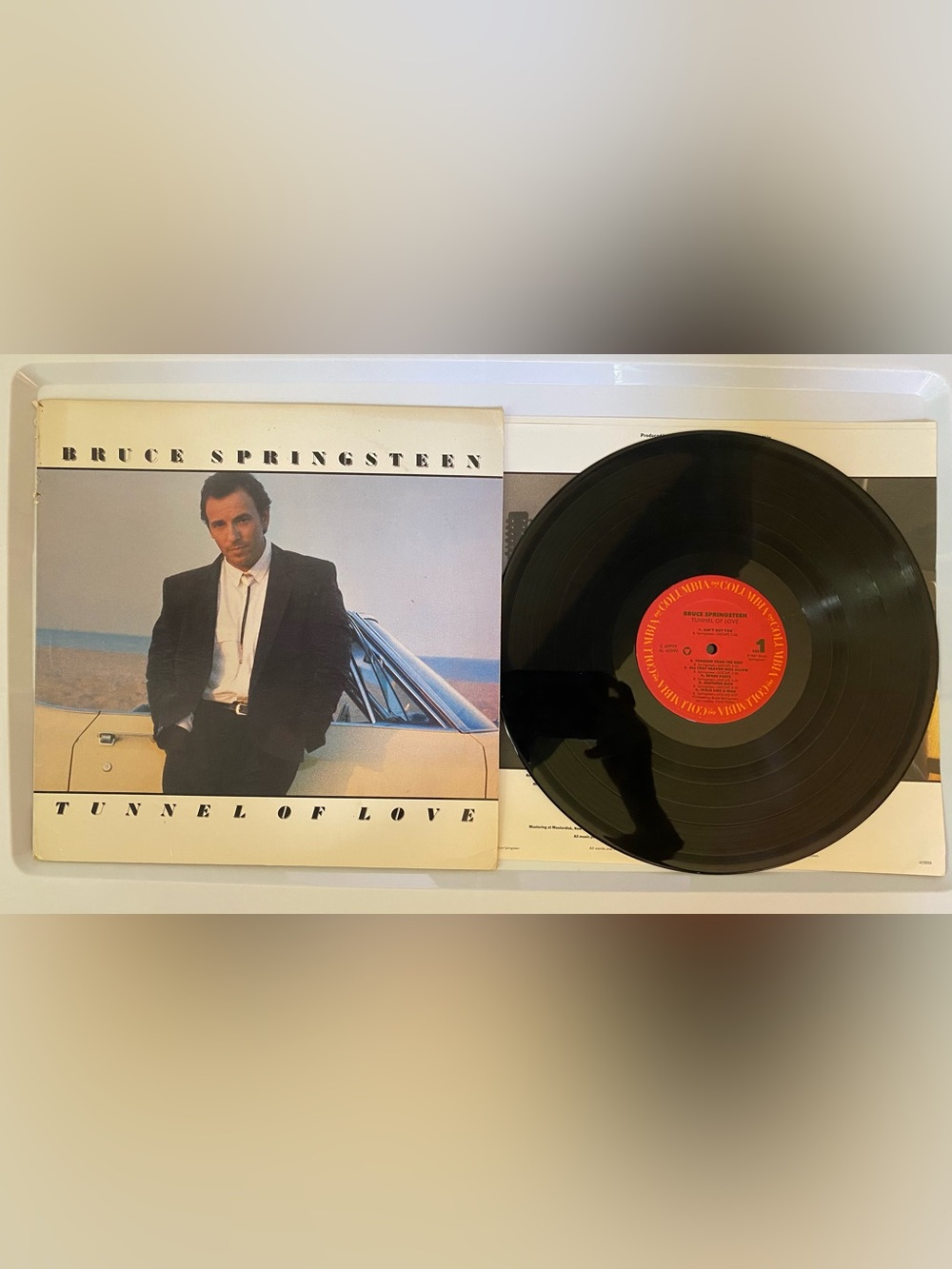 Bruce Springsteen Tunnel of Love Vinyl LP